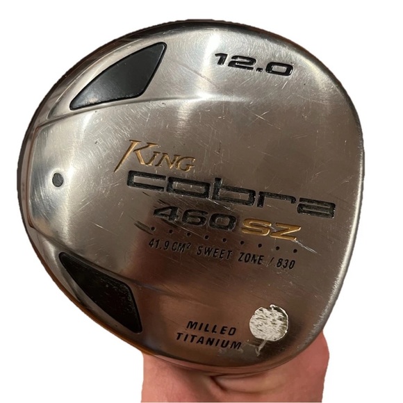 King Cobra 460 SZ Driver 12.0 Golf Club Right Hand Regular Flex Head Cover - Picture 1 of 13